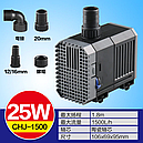 Насос, помпа для фонтану SunSun CHJ-1500, фото 3