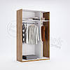 Шафа розпашна 3Д безз дзеркала у спальню Асті Міромарк, фото 2