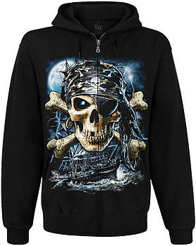 Худі Jolly Roger (Корабель привид) на блискавці, Розмір S