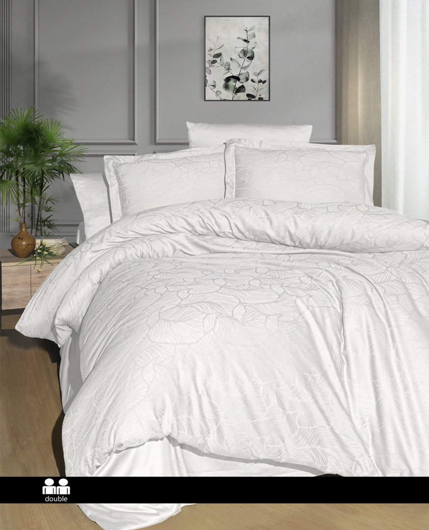 Турецьке Постільна білизна First Choice Organic Bamboo Bernetta White