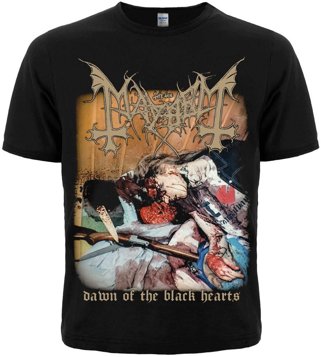 Футболка Mayhem "Dawn of the Black Hearts", Розмір L, фото 1
