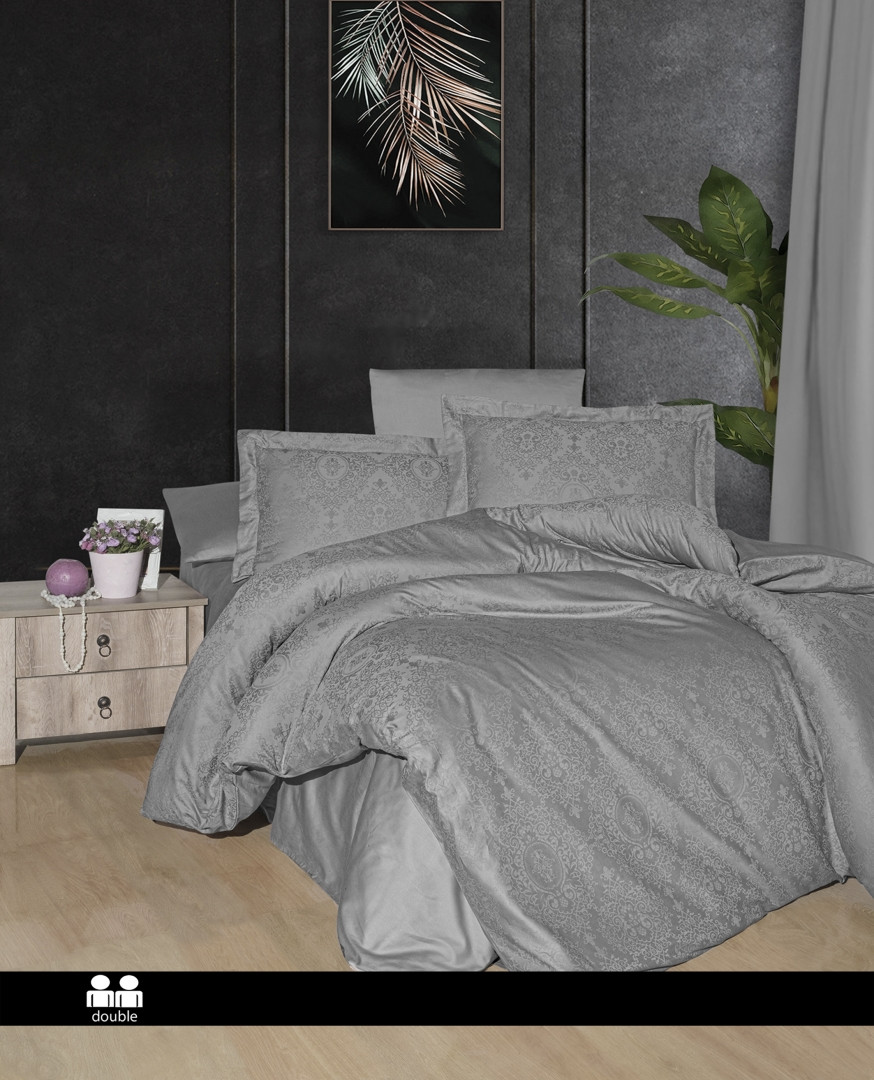 Турецьке Постільна білизна First Choice Organic Bamboo Rivera Grey