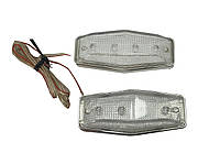 12 Вольт. Повторювачі поворотів, світлодіодні, комплект, універсальні, на крило, накладні