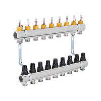 Колектор із витратами SD Forte 1" 9 виходів SF001W9