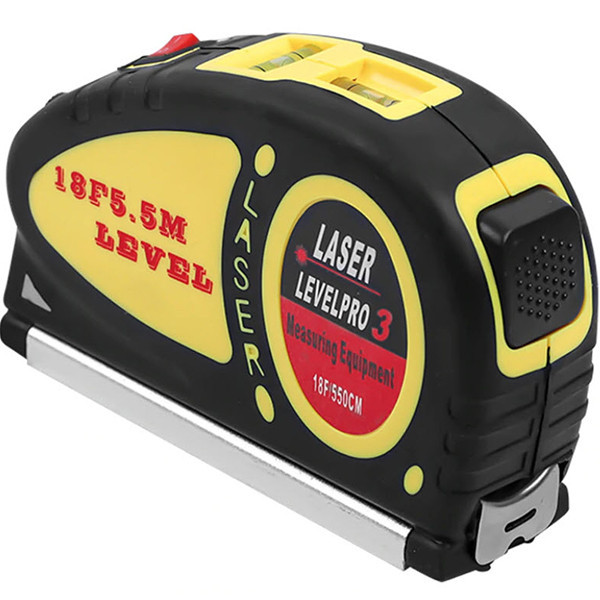 Лазерний рівень Level Pro3 Laser LV-05 з рулеткою 5,5 м