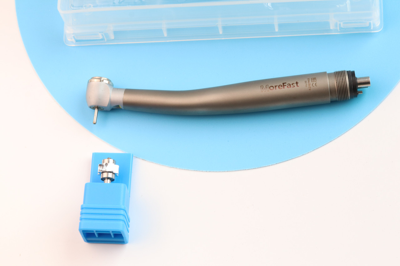 Турбинний наконечник з підсвіткою LED M4 (MoreFast) 4x спрей +РОТОР