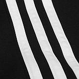 Легінси Adidas Essential 3 Stripe Black / White, оригінал. Доставка від 14 днів, фото 8