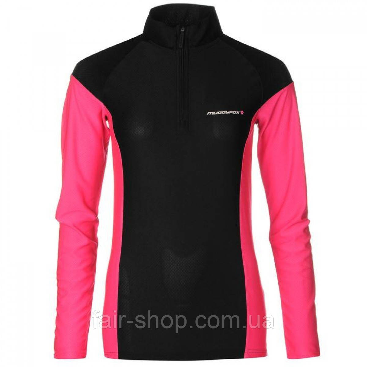 Muddyfox Cycling Jersey Black Pink ID