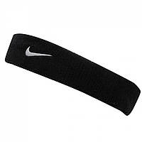 Повязка на голову Nike Swoosh Headband Black/White - Оригинал