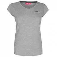 Футболка LA Gear V Neck Grey Marl, оригінал. Доставка від 14 днів