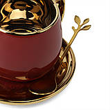 Керамічна чашка "Аромат" 150 мл. * Рендомний вибір дизайну (8904-010), Кераміка, Elisey, фото 2