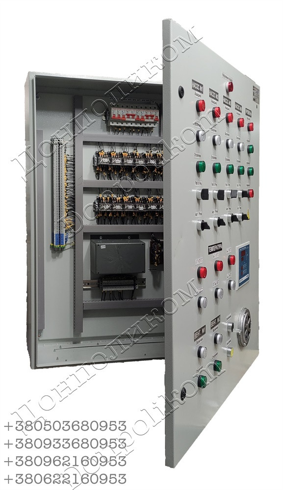 Шафа управління градирнею індукційної печі ІЧТ2,5