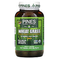 Побеги пшеницы Pines International, Pines, ростки пшеницы, 500 мг, 500 таблеток - Оригинал