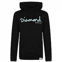 Толстовка Diamond Supply Co. Script OTH Black - Оригинал