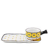 Набір посуду тарілка і бульонница "Етно" *Рендомний вибір дизайну (8900-055), Кераміка, Elisey, фото 4