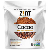 Какао Zint, Raw Organic Cacao Powder, 32 oz (907 g) - Оригинал