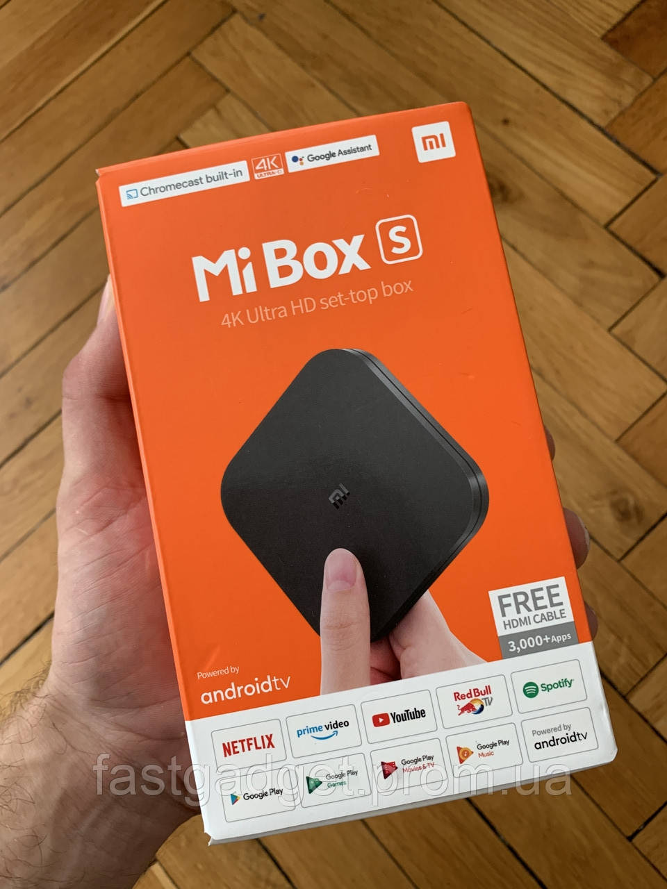 SmartTV Mi Box S 2/8 (Mi Box 4) International Edition (MDZ22AB