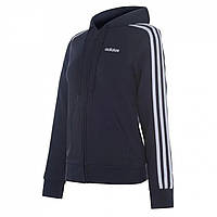 Флісова кофта Adidas Essential 3 Stripe Zip Legend Ink, оригінал. Доставка від 14 днів