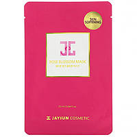 Маска Jayjun Cosmetic, Rose Blossom Mask, 1 Sheet, 0.84 fl oz (25 ml) - Оригинал