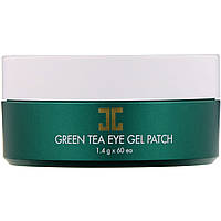 Маска Jayjun Cosmetic, Green Tea Eye Gel Patch, 60 Patches, 1.4 g Each - Оригинал