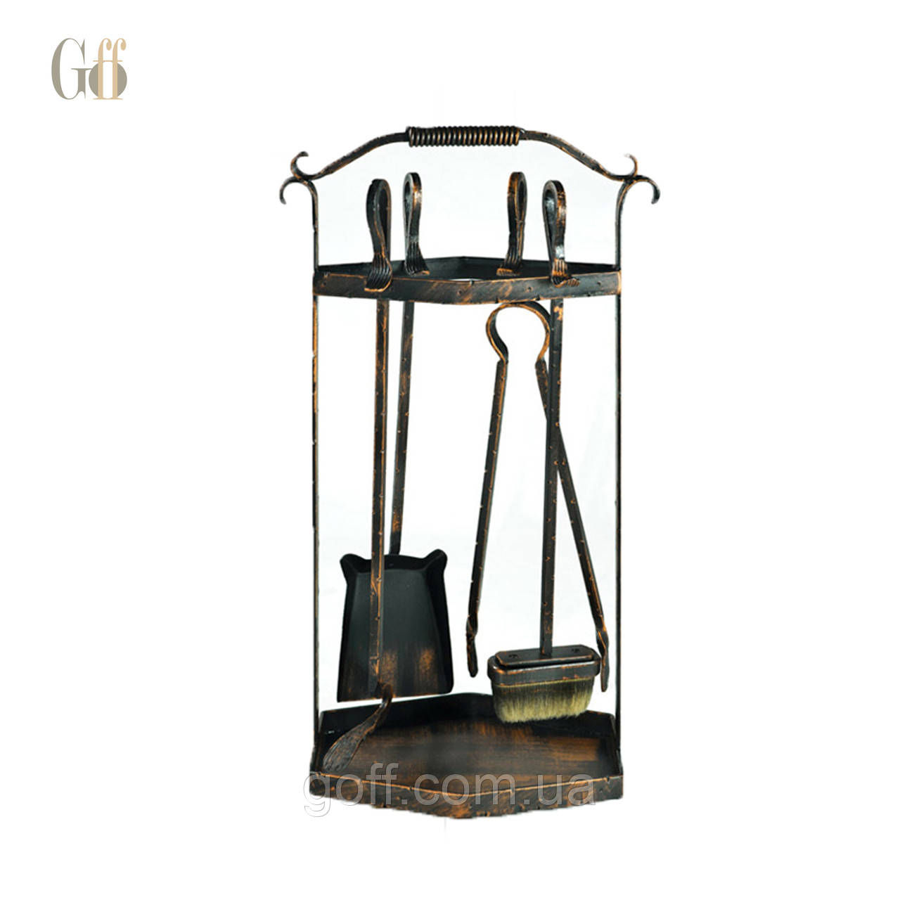 Кований набір для каміна