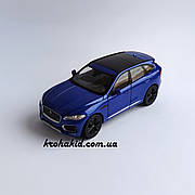 Металева машина JAGUAR F-Pace "Welly" масштаб 1:25, розмір 19 см