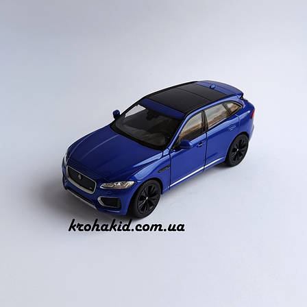 Металева машина JAGUAR F-Pace "Welly" масштаб 1:25, розмір 19 см, фото 1
