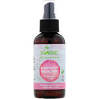 Тонік Sky Organics, Organic Rosewater Facial Mist, 4 fl oz (118 ml), оригінал. Доставка з США/ЄС протягом 14 днів