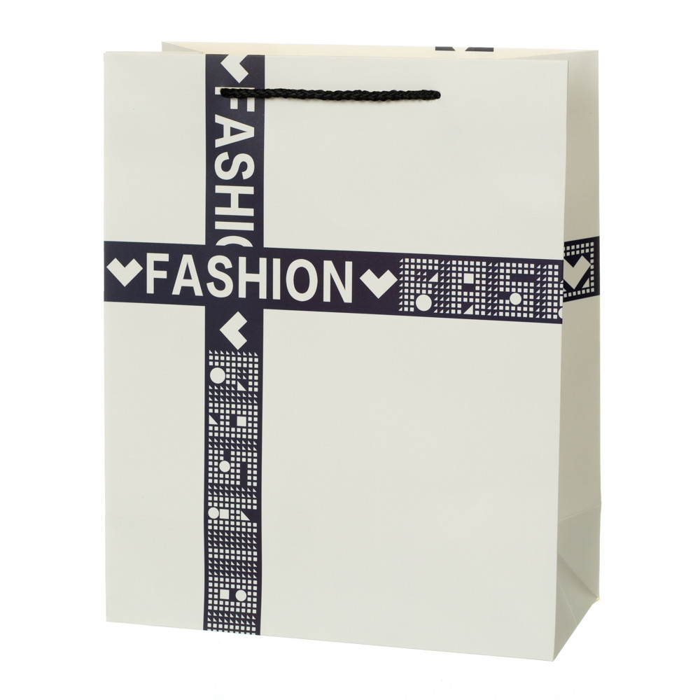 Набір з 12 одиниць. Подарунковий пакет "Fashion" М (8720-017), Папір, Elisey