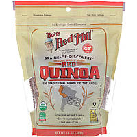 Зерно Bob's Red Mill, Organic Red Quinoa, Whole Grain, 13 oz (369 g) - Оригинал