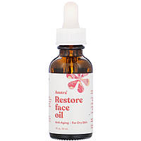 Олія для обличчя Asutra, Restore Face Oil, 1 fl oz (30 ml) (Discontinued Item), оригінал. Доставка з США/ЄС протягом 14 днів
