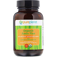 Спирулина Pure Planet, Органический, Amla Plus, 500 мг, 100 таблеток - Оригинал