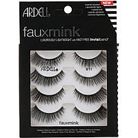 Ardell, Faux Mink, Luxuriously Lightweight Lash, 4 Pairs - Оригинал