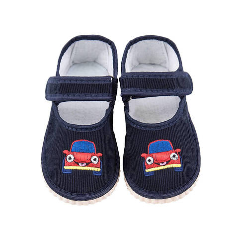 Дитячі пінетки для садка, чап чап машинка на липучці 20-27рр, фото 1