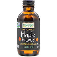 Экстракт Frontier Natural Products, Maple Flavor, Non-Alcoholic, 2 fl oz (59 ml) - Оригинал