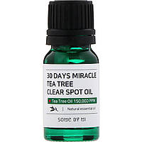 Масло чайного дерева Some By Mi, 30 Days Miracle Tea Tree Clear Spot Oil, 10 ml - Оригинал