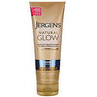 Автозагар Jergens, Natural Glow, Firming Daily Moisturizer, Fair to Medium, 7.5 fl oz (221 ml), оригінал. Доставка від 14 днів