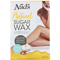 Воск для удаления волос Nad's, Natural Sugar Wax, 6 oz (170 g) - Оригинал