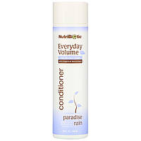 Кондиционер для волос NutriBiotic, Everyday Volume Conditioner, Paradise Rain, 10 fl oz (296 ml) - Оригинал