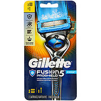 Бритва Gillette, Fusion5 Proshield, Chill, 1 бритва + 2 кассеты - Оригинал