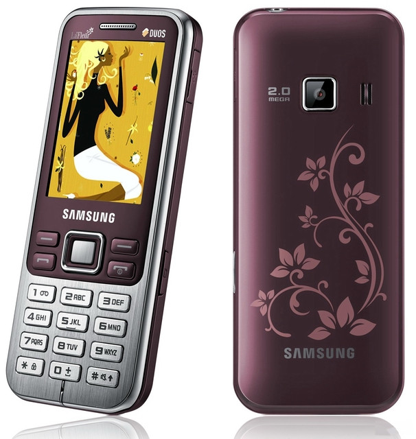 Samsung GT-C3322 Scarlet Red (La Fleur)