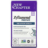 Предстательная железа New Chapter, Zyflamend Prostate, 60 Vegetarian Capsules - Оригинал