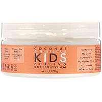 Детский кондиционер SheaMoisture, Kids Curling Butter Cream, Coconut & Hibiscus, 6 oz (170 g) - Оригинал