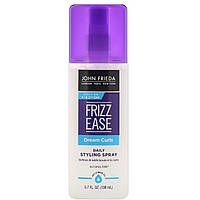 Спрей для укладки John Frieda, Спрей для ежедневной укладки Frizz Ease, Dream Curls, 198 мл - Оригинал