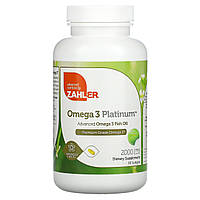 Рыбий жир Омега-3 Zahler, Omega 3 Platinum, Advanced Omega 3 Fish Oil, 2,000 mg, 90 Softgels - Оригинал