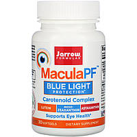 Препарат для глаз Jarrow Formulas, MaculaPF, Blue Light Protection, 30 Softgels - Оригинал