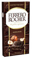 Черный шоколад Ferrero Rocher Zartbitter 55 % Haselnuss , 90 гр