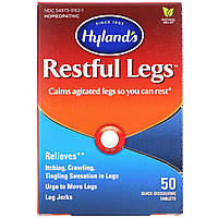 Гомеопатический препарат Hyland's, Restful Legs, 50 быстрорастворимых таблеток - Оригинал