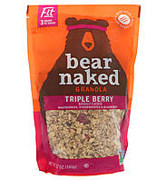 Гранола Bear Naked, Fit, Granola, Triple Berry, 12 oz (340 g) - Оригинал