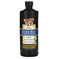 Семя льна Barlean's, Organic Lignan Flax Oil, 16 fl oz (473 ml) - Оригинал Семя льна Barlean's, Органическое льняное масло с высоким содержанием лигнана, 946 мл (32 жидких унции), Семя льна Barlean's, Органическое льняное масло с высоким содержанием лигна